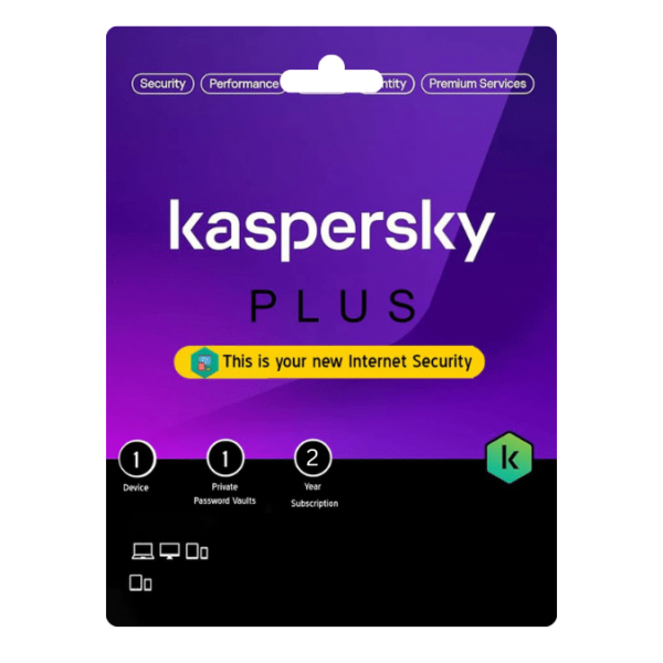 تفعيل Kaspersky Plus لعدد لجهاز واحد لمدة 24 شهر